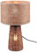 Reality Leuchten Tischleuchte Straw R50972026, Fuß Rattan braun, Schirm Strohgeflecht, exkl. 2x E27