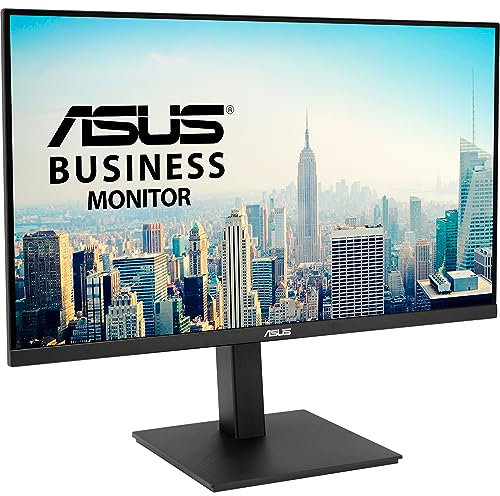 ASUS Monitor de negocios VA32UQSB 32 (31.5 pulgadas , 4K UHD, IPS, HDR-10, DisplayPort, Dual HDMI, altavoces estéreo, sin parpadeo, filtro de luz azul, diseño ergonómico, montable en pared)