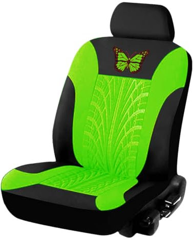 YOUCAI Vordersitzbezüge für Auto Autositzbezug für den Fahrersitz Autositzbezüge Schonbezüge Vorne Vordersitzbezüge Auto Schonbezug Autositz für Vordersitze und Rücksitze Grün 1 Sitzer