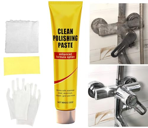 Nettoyant pour Laiton Pâte de Nettoyage Profond 60g