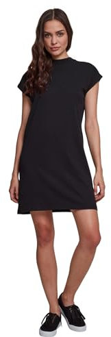 Urban Classics Damen Dames Turtel Extended Schouderjurk Kleid, Schwarz, XL EU