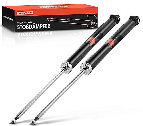 Frankberg 2 ammortizzatori a gas per asse posteriore, compatibili con Fiesta V JD JH Hatchback 1.2L-1.6L 2001-2008 2 DY berlina 1.2L-1.6L 2003-2007 Replace# 1206032