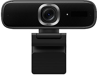 Cámara Web Cámara web Cámara web Full HD, enfoque automático de encuadre, cámara web Mini cámara 1080p con micrófonos con cancelación de ruido for conferencias