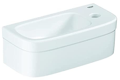Grohe Handwaschbecken Euro Keramik 39327 37 x 18cm PureGuard alpinweiß, 3932700H
