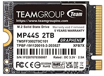 MP44S 2 TB (PCIe 4.0 x4, NVMe, M.2 2230)