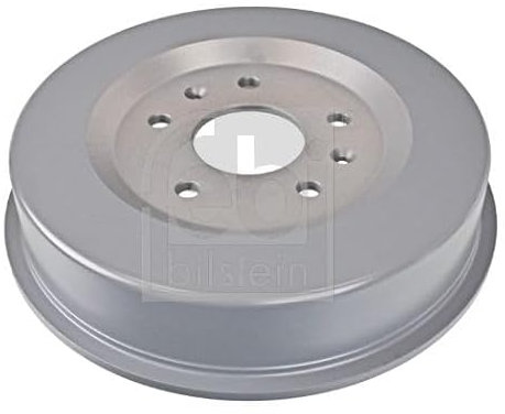 2x FEBI BILSTEIN Bremstrommel 171124 hinten 75,3mm 57,5mm 8,4kg