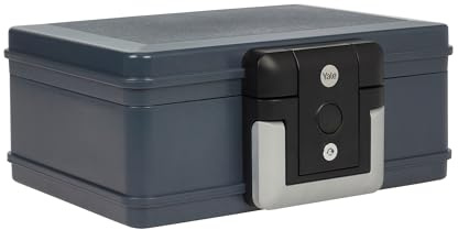 Yale - Feuerschutz-Kassetten Klein - YFC/154/KB1 - Feuerschutz - 2 Schlüssel - Tragegriff