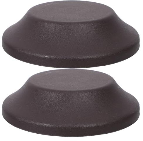 IWOWHERO 2 Pezzi Tappo a Vite Superiore Per Ombrellone Da Giardino Copertura Resistente in Plastica Per Riparazione Asta Ombrellone Parasole Esterno Accessori Compatibili Per Ombrelloni a Sbalzo