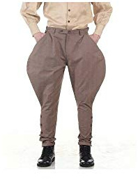 The Pirate Dressing C1326 Archibald Jodhpur Pants, Small