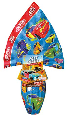 Dolfin Fast Crash - Uovo In Cioccolato Al Latte Finissimo Con Sorpresa, 220g