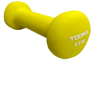 Toorx Hantel aus Neopren, 0,5 kg, Artikelnummer: MN-05, 1 Stück