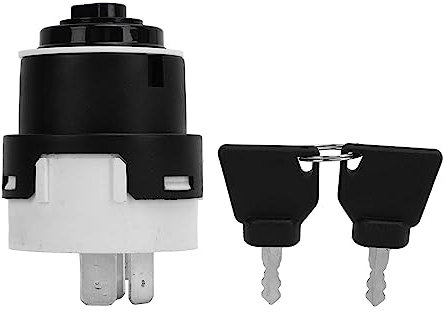 701-80184 701-45500 85804674 50988 Interruptor de Encendido JCB con 2 Llaves 701 80184 Reemplazo del Interruptor de Encendido del Tractor para Interruptor de Encendido de