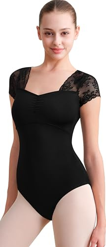 Mulnall Women Ballet Leotard with Mesh Back Dancewear(237118-06-S)