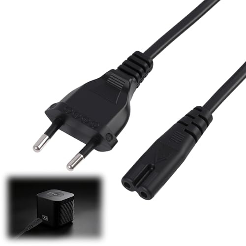 Câble d’Alimentation Secteur de 3,0m - Prise Type C Euro à connecteur C7 Euro pour TV, appareils Blu-Ray et ménagers - Conception Robuste, Compatible universellement avec Xbox, PS5, Barres de Son