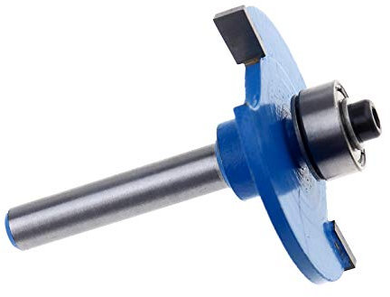 OTOTEC Metal 1/4'' Shank Router Bit Set Biscuit Joiner Cutter Wood Cutter Slot Woodworking Tool 4MM