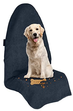 AnJeey Coprisedile Anteriori Auto Universale, Protezione/Copertura Sedile Guidatore Singolo per Fitness, Cane