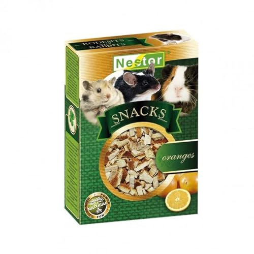 Snacks for Rodents and Rabbits Oranges 30g Hamster Mouse Chinchilla Guinea Pig Rat Gerbil Treats Food