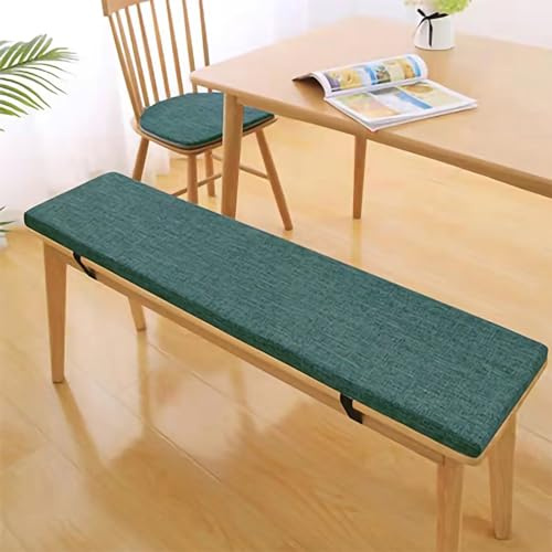 Coussin de siège - 3 cm d'épaisseur - Lavable - Pour jardin, terrasse, banc à bière, coussins, coussins et rembourrages - Bleu foncé - 45 x 45 x 3 cm