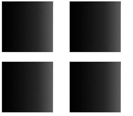 ZiStarlilife Lot de 4 tapis de cuisson antiadhésifs de 40 cm, parfaits pour la cuisson et le nettoyage des barbecues à gaz