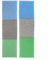 Lot de 2 filtres pour climatiseur pour une meilleure filtration et performance dans les systèmes de climatisation 21 x 52 mm (C)