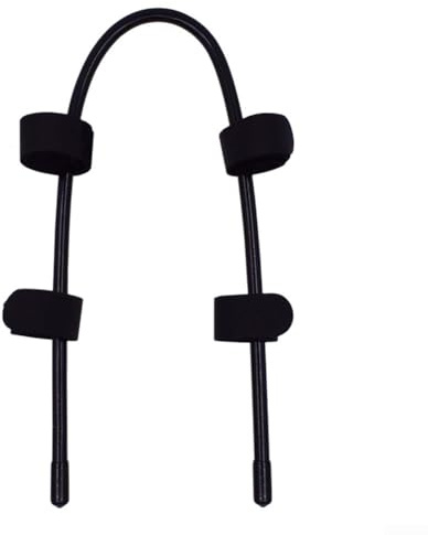 Tuyau de vidange flexible réglable avec crochet de selle renforcé et couvercle antirouille pour évier de cuisine ou bac à linge 62 cm polyester pour une évacuation stable de l'eau et une utilisation