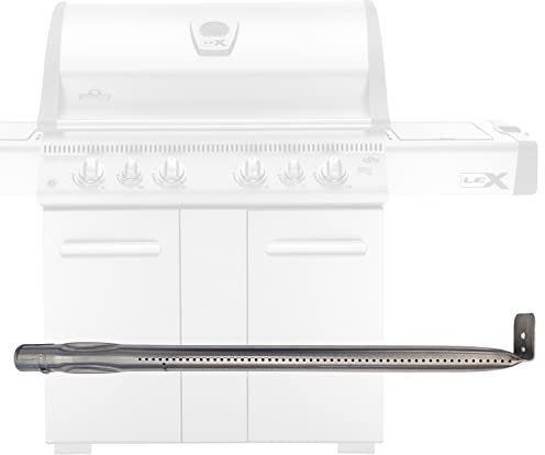 Napoleon Ersatzteil Brenner Edelstahlbrenner für LEX 485, 605, 730 und Legend LE1, LE2, LE3 aus Edelstahl Rohrbrenner für Gasgrill Art.Nr. N100-0036