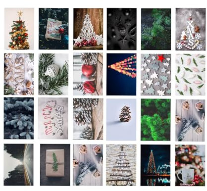 TK Gruppe Timo Klingler 48x Weihnachtskarten Christmas cards Grußkarten Weihnachten Geschenkkarten mit Briefumschlägen Umschlag - Grußkarten - Karten - Postkarten