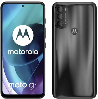 Motorola XT2169-1 Moto G71 5G, Dual, 128GB 6GB RAM, Iron Black