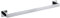 TQKAG Einzelne Handtuchstange Chrom 60 cm Badezimmer Handtuchstange Edelstahl Wandmontage Badetuchhalter