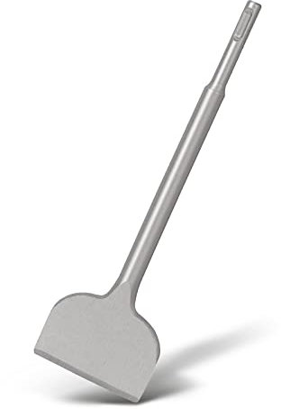 Cincel plano SDS Plus 280 mm x 75 mm, eliminación de yeso, punta endurecida, geometría optimizada para azulejos, martillo perforador, herramienta de cincel