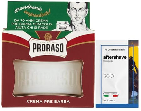 The Goodfellas' smile Proraso Set Prebarba Creme, mehrfarbig + The Goodfellas' smile Aftershave Solo