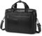 BAIGIO Aktentasche Herren Leder Laptoptasche Arbeitstasche Handtasche Business Umhängetasche 15,6 Zoll Vintage Ledertasche Männer Businesstasche Klassische Messenger Tasche Schultertasche, Schwarz