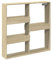Genérico Wenjingqi-854546 Wandschrank aus technischem Holz, Sonoma-Eiche, 80 x 15 x 80 cm