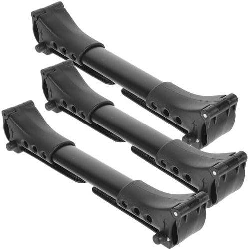 Abaodam 3Pcs Baby Stroller Connector Baby Cart Aluminum Connectors Family with Two Boys and Girls Lightweight Clip Two Strollers Together