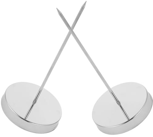 Healifty Porte-mémos de table en fer Lot de 2 pour rangement de reçus et tickets, collecteur de documents adapté aux restaurants et salons de thé