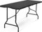 Outtec Klappbarer Catering Tisch 180 cm – Banketttisch faltbar, Gartentisch wetterfest, tragbar mit Griff, stabil & platzsparend für Party, Buffet, Event, Outdoor, Camping