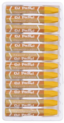 PATIKIL Pastels À L'huile Ocre, 36Pcs Craies À L'huile Douces Pastels Vibrants Et Crémeux Fournitures Artistiques Pour Peinture Dessin Mélange Graffiti Pour Artistes Débutants