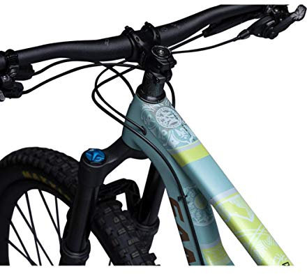 DYEDBRO MTB-Rahmenschutzfolie Weiß