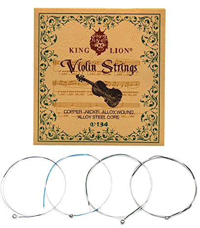 MAXCHEER .010-.033 kopparlegering violinsträngar med stållegeringskärna