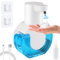Seifenspender Automatisch, Mezzar 420ml Schaumseifenspender Automatisch Wandmontage IPX5 Wasserdicht Elektrischer Seifenspender mit Sensor USB Wiederaufladbar Seifenschaumspender Weiß Schaum