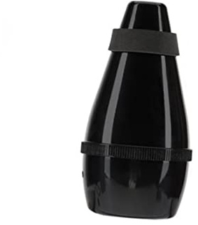 GOOHOCHY Sordina Para Trompeta De Plástico Negra Para Practicar Silenciando La Bocina Cualquier Espacio