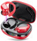 CASCHO Bluetooth Kopfhörer Sport, Kopfhörer Kabellos Bluetooth 5.3, 60 Std Kabellose Kopfhörer mit Tiefer Bass, In Ear Kopfhörer mit 4 ENC Klarer Mic, IPX7 wasserdichte Ohrhörer mit Ohrhaken Rot