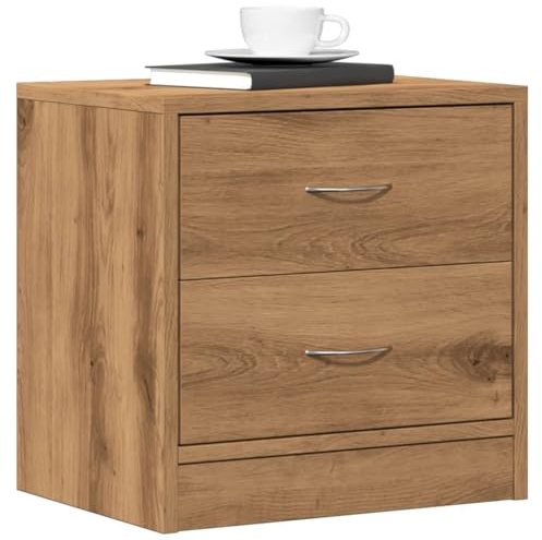 Myheimly Nachttisch Nachttische Nachtschrank Nachtkonsole Telefontisch Artisan-Eiche 40x30x40 cm Holzwerkstoff 3000881de