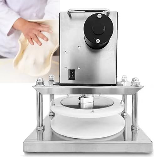 Macchina Per Pressare L'Impasto Per Pizza Elettrica, 22 Cm/25 Cm/30 Cm Macchina Per Pressare La Pasta Per Pizza Manuale, Spianatrice Per Pasta, Pressa Per Pizza, Per Torte, Tortillas, Pasticcini,22cm