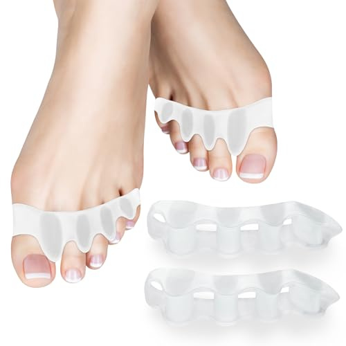 SUNFATT Toe Separator,Gel Toe Spacers for Overlapping Toes