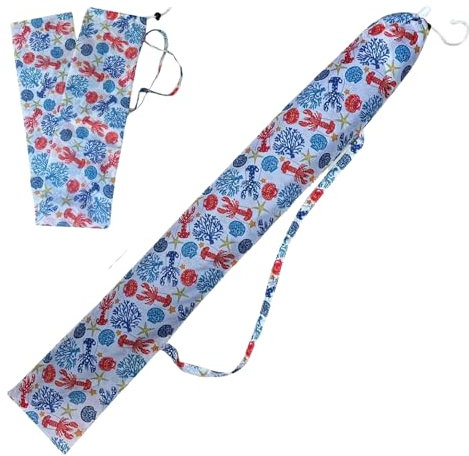 Sac Parasol De Plage. Housse Parasol Plage. Accessoires Plage. Housse De Parasol De Plage Avec Poignée Robuste, Accessoire Ou Pièce De Rechange Pour Parasols De Plage