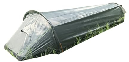 Geavonyg Sacco A Impermeabile Tenda da Campeggio Sopravvivenza Bivvy per Bivacco All'aperto Singola Che Dorme Zaino in Spalla Bivvy Escursionismo Attrezzatura da Viaggio