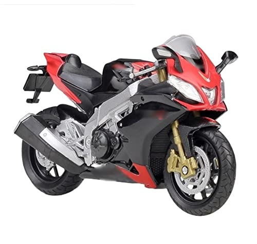 1:18 para Aprilia RSV4, Aleación De Metal Fundido A Presión, Modelo A Escala, Kit Motocicleta, Colecciones Exhibición, Juguete Regalo, Favoritos para Adultos