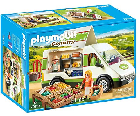 PLAYMOBIL Country 70134 Hofladen-Fahrzeug, Ab 4 Jahren
