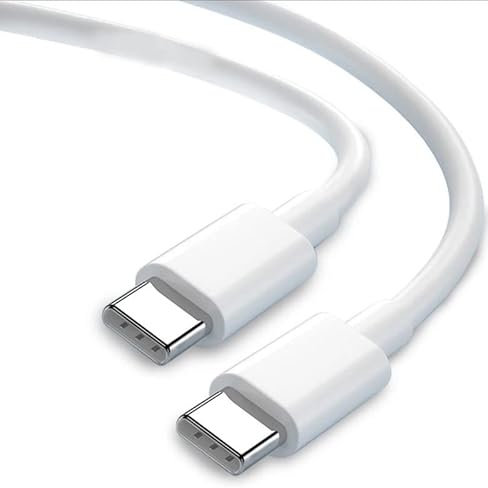 3M USB C TO C CHARGER CABLE FOR Samsung Gear 360 (4K 2nd Gen 2017) Action Cam, Samsung Gear 360 Action Camera